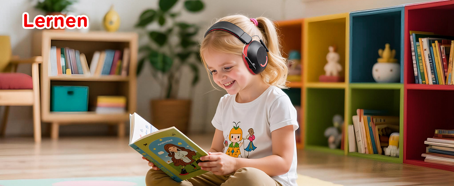 Дитячий навушник шумозаглушення Link Dream, SNR 30dB, для дітей 3-16 років, блакитний/чорний