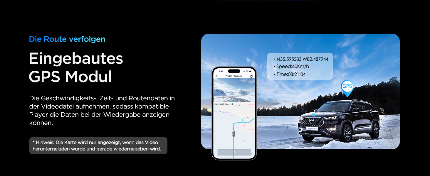 VIOFO VS1 2K Mini Dash Cam: Автомобільний відеореєстратор з GPS, HDR, Wi-Fi, 32GB, STARVIS 2 Sensor