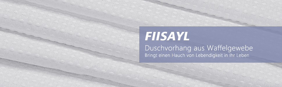 Шторка для душу Waffel з магнітами, текстиль, поліестер, 183x183 см (зелена)