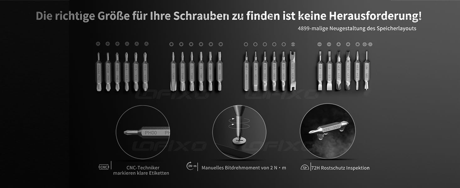 Набір викруток 50в1 для ремонту iPhone/MacBook/Xbox/Switch/PS4/PS5: Torx, Pentalobe, Triwing, Dreieck (з лопаткою Spudger)