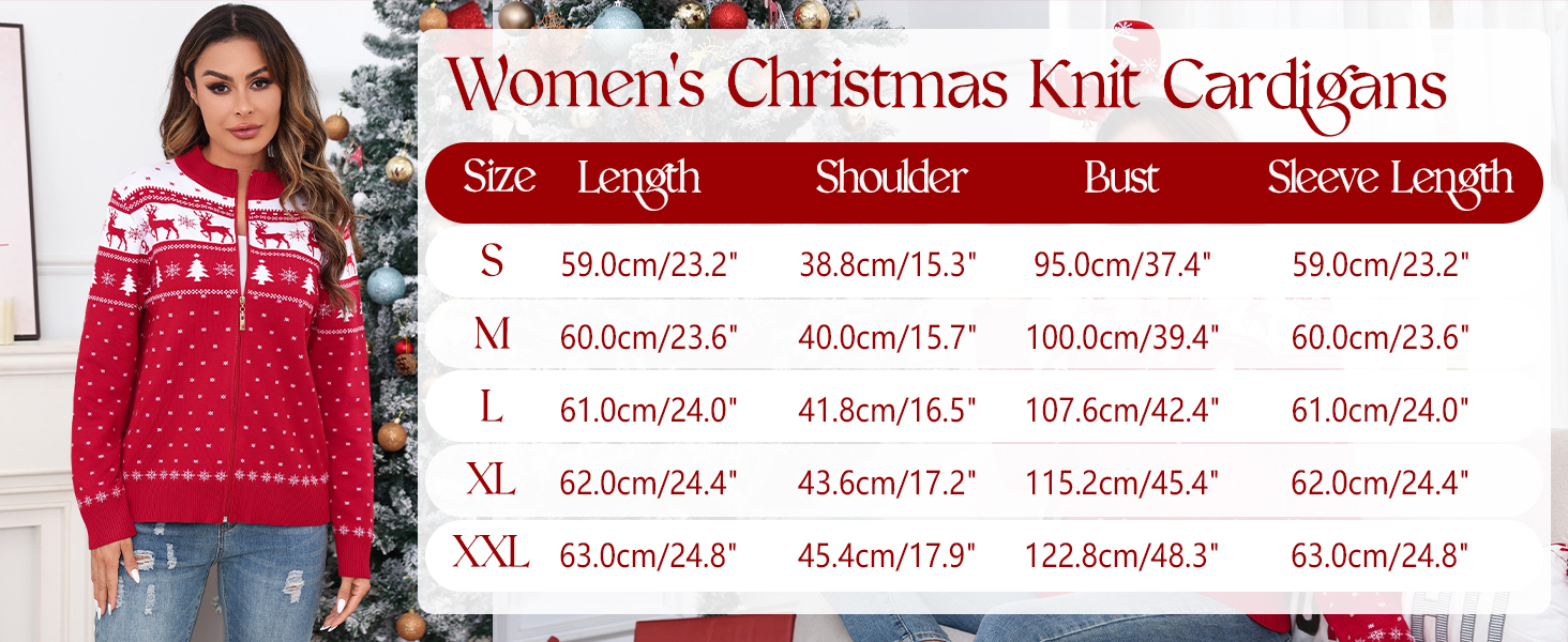 Синій жіночий святковий светр-кардиган Sykooria з капюшоном та блискавкою, теплий, на блискавці, для святкування Різдва, розмір S-XXL