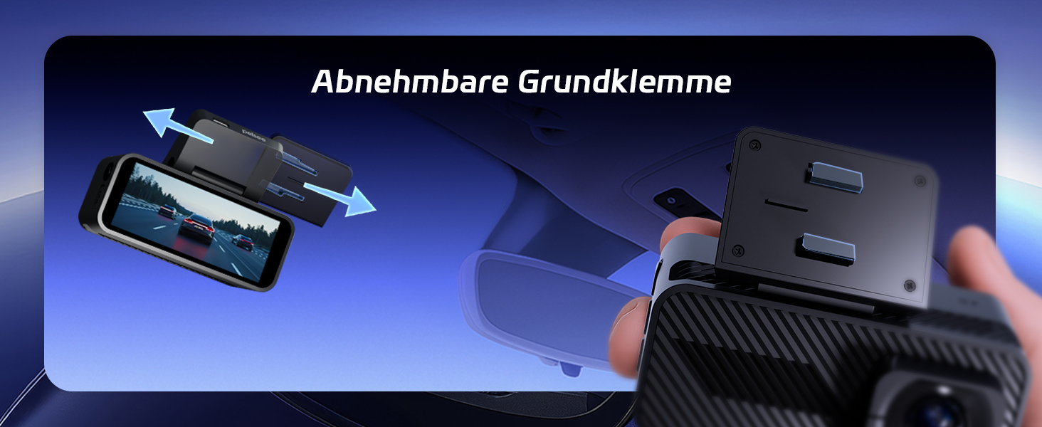 Автомобільний відеореєстратор Pelsee 4K Dashcam (передній та задній) з сенсором STARVIS 2, 3.39'' IPS дисплеєм, 24Гн паркуванням, 5.8GHz WiFi, HDR, WDR, ADAS, GPS та карткою пам'яті 64ГБ