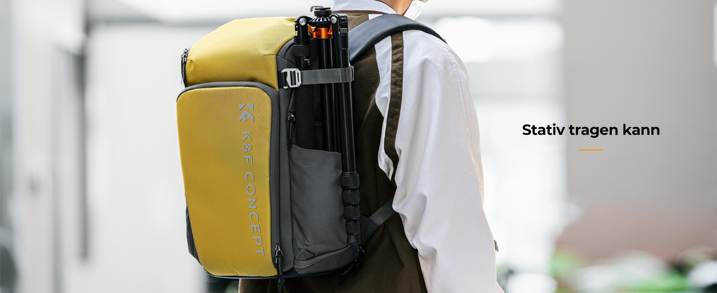 Рюкзак для фотографа K&F Concept Alpha, 25L, чорний, з відділенням для 16