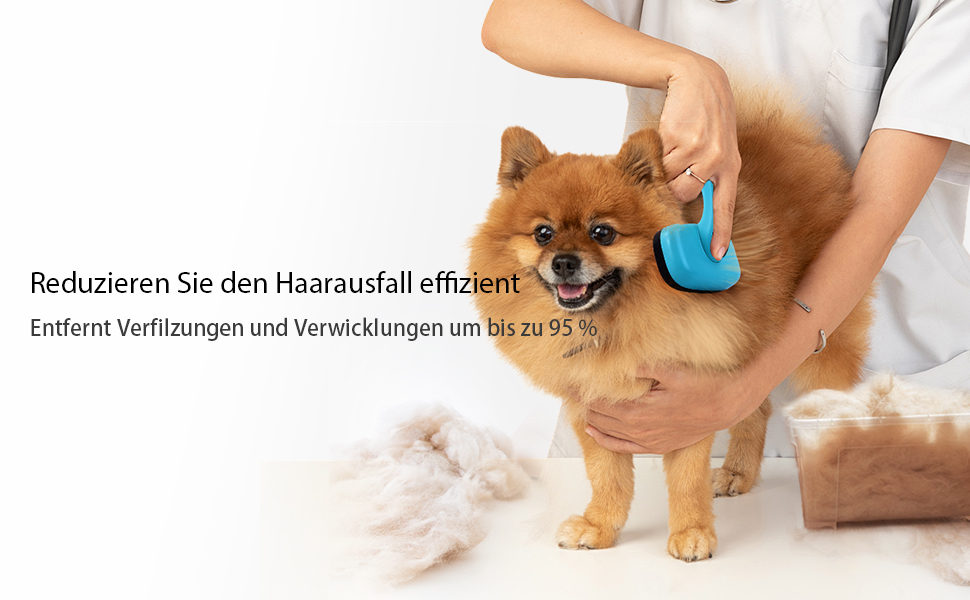 Щітка для собак і котів - самоочисна, легка в очищенні, зменшує випадання шерсті, видаляє волосся, для тварин з довгим та коротким хутром, зелена