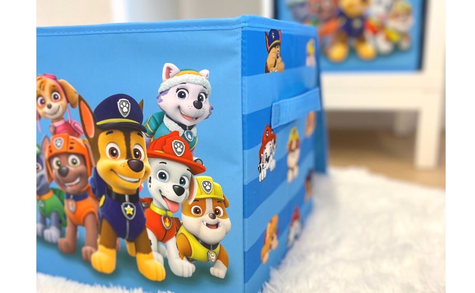 Комплект постільної білизни для дитячого ліжечка Paw Patrol: 100x135 см + 40x60 см, бавовна, 2 шт.