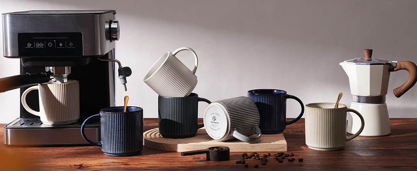 Набір тарілок Star 12 шт., посуд для 4 осіб, сервіз зі штучного каменю, стійкий до подряпин, для мікрохвильової печі та посудомийної машини, Cappuccino White