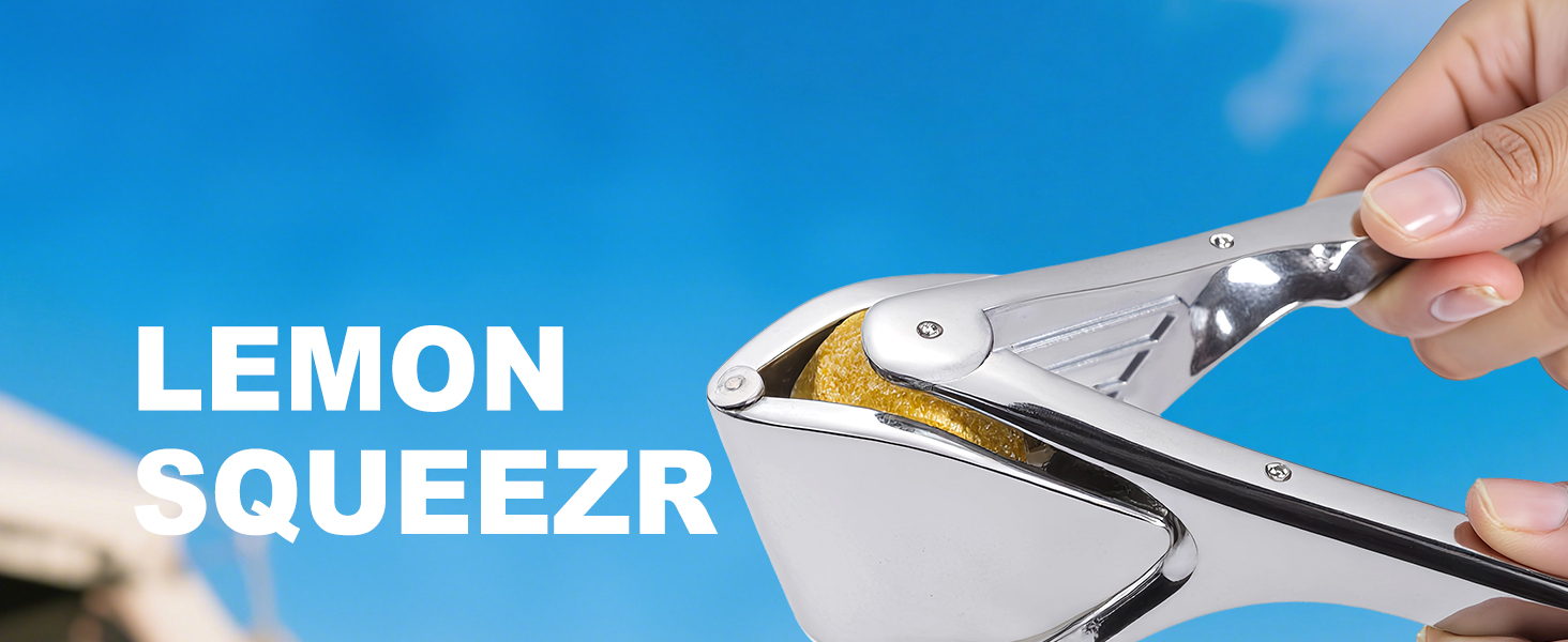 Прес для часнику та імбиру з нержавіючої сталі, велика чаша, стійкий до миття в посудомийній машині, 5 років гарантії