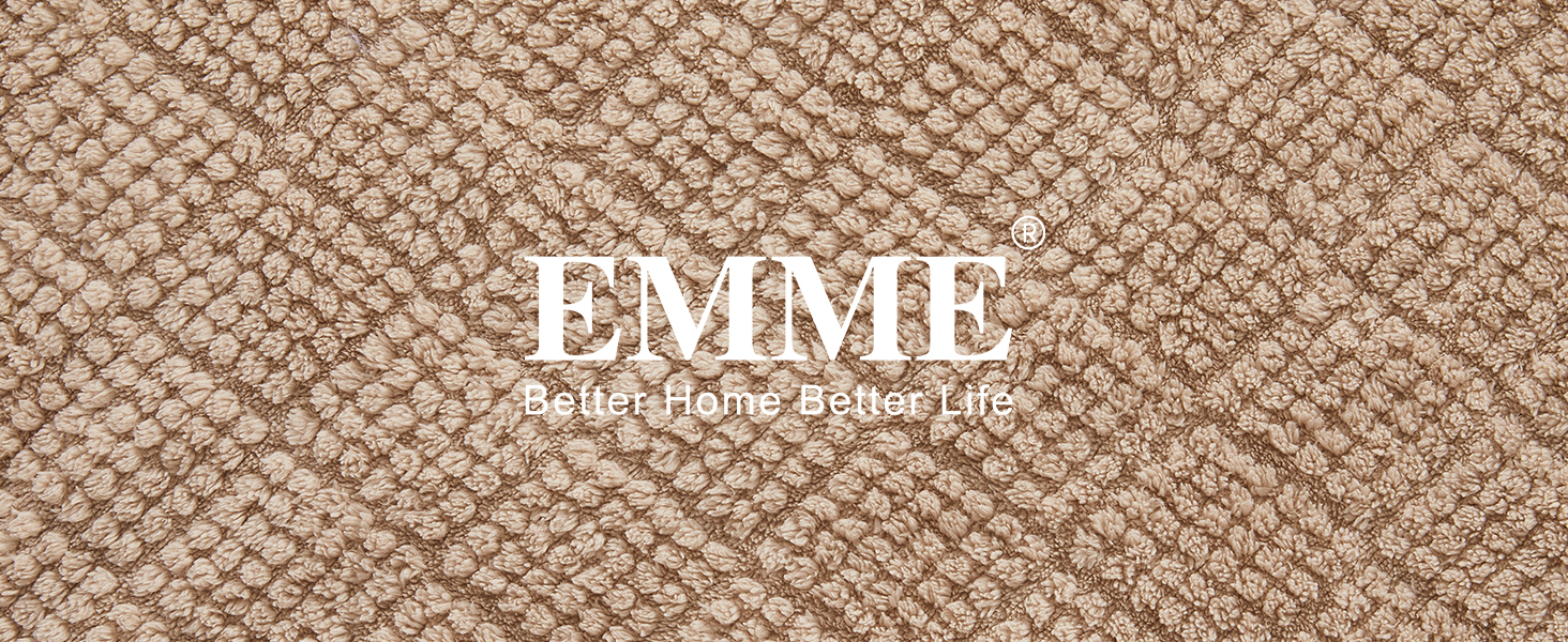 EMME Плед пухнастий 3D-Touch, 150x200 см, флісовий, бежевий. Плед для дивана, софи, у кімнату.