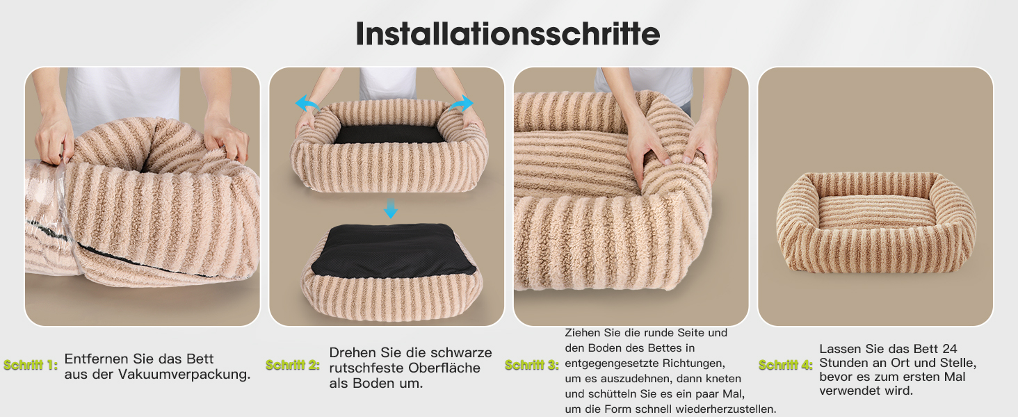 Лежанка для собак середнього розміру, сіра, 64x54x18 см, знімний, зручний, з підвищеними бортиками, з антиковзким покриттям