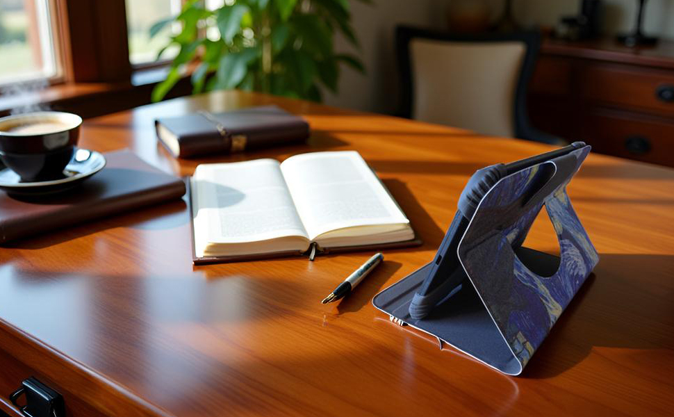 Чохол для Kindle 2024/2022, Kobo Nia/Clara 2E/HD, Schmetterling: легкий, з регулюванням кута нахилу