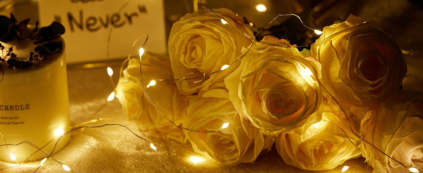 LED гірлянда світлодіодна 23м, 200 LED, струмова, водонепроникна, таймер, 8 режимів, для декору приміщень та вулиці, на Різдво, Великдень, вечірку, Кімнатна гірлянда, Кількість: 1 шт, Колір: Холодне біле світло