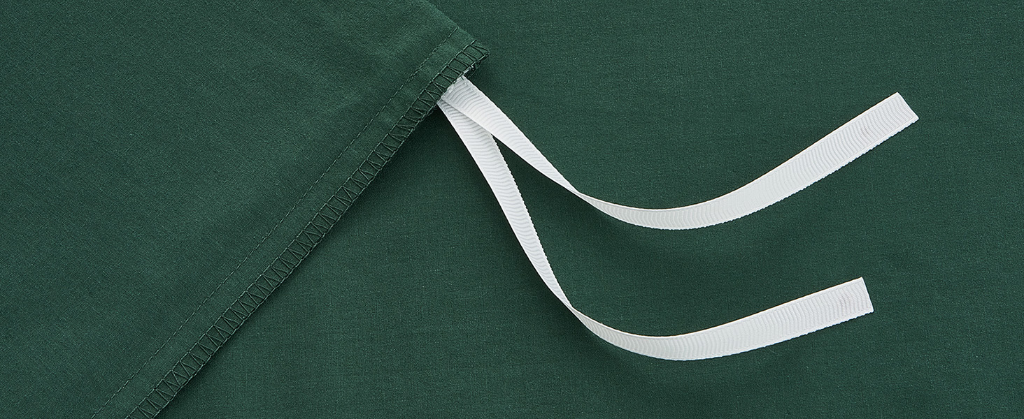 Комплект постільної білизни 135x200/80x80 зелений бавовна 4-х частинний, комплект постільної білизни Salbeigrün 2x135x200 + 2x80x80, постільна білизна ÖKO-TEX Aesthetic 100% бавовна з блискавкою (темно-зелений, 2-х частинний | 155x220cm)