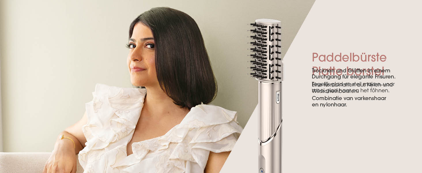 Фен Shark FlexStyle Multi з насадками для укладання, випрямлення та створення локонів, 5 в 1, Stardust. Без пошкодження волосся, для всіх типів.