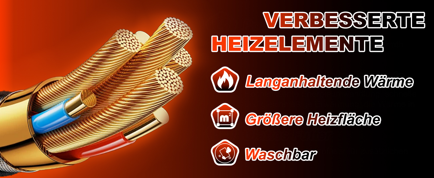 Електрична гріюча жилетка для чоловіків та жінок з 15 зонами нагріву - 3 режими температури, для активного відпочинку, катання на лижах, полювання, кемпінгу (без акумулятора), чорна, XXL