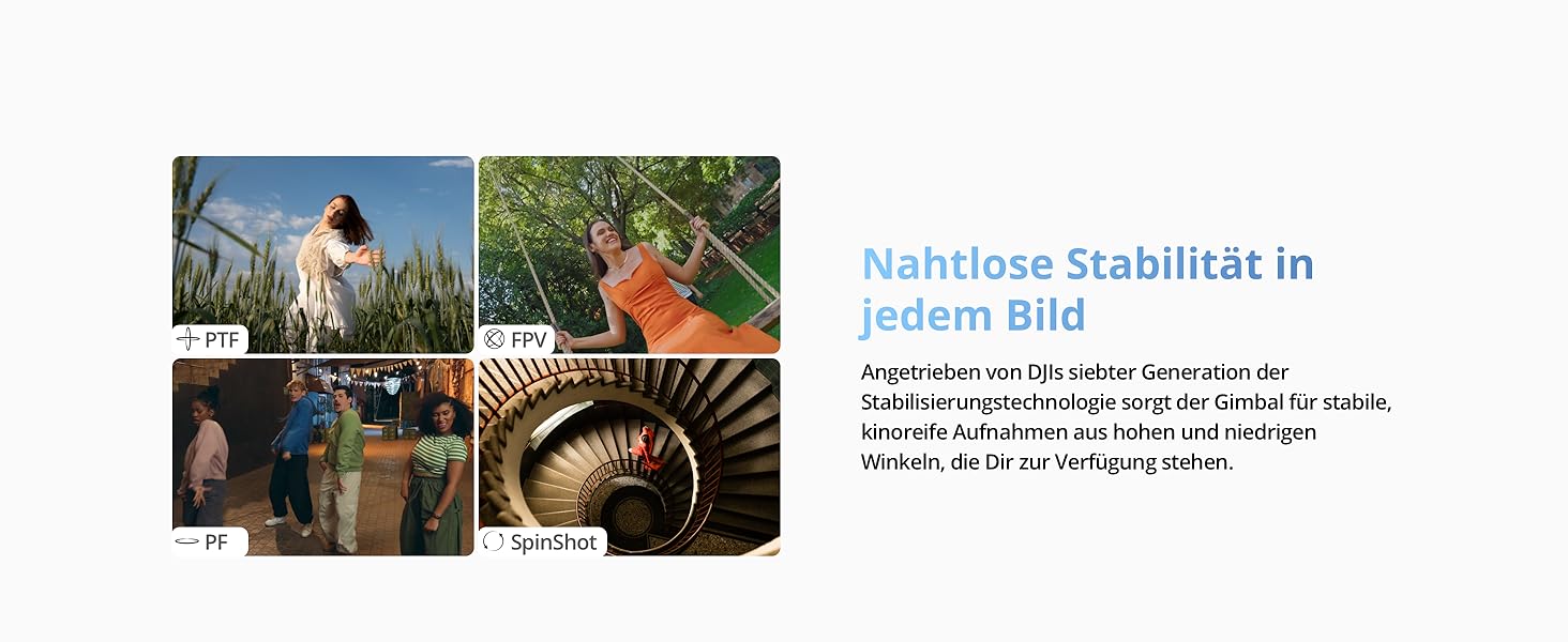 DJI Osmo Mobile 7 - Стабілізатор для смартфона з інтегрованим штативом, 3-осьовий, ActiveTrack 7.0, ShotGuides, 10 годин роботи