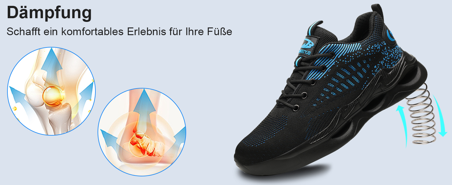 Чоловічі робочі черевики S1 з захистом від удару, антиковзаючі, безпечні черевики, розмір 38-46 EU, 43 EU, помаранчевий колір