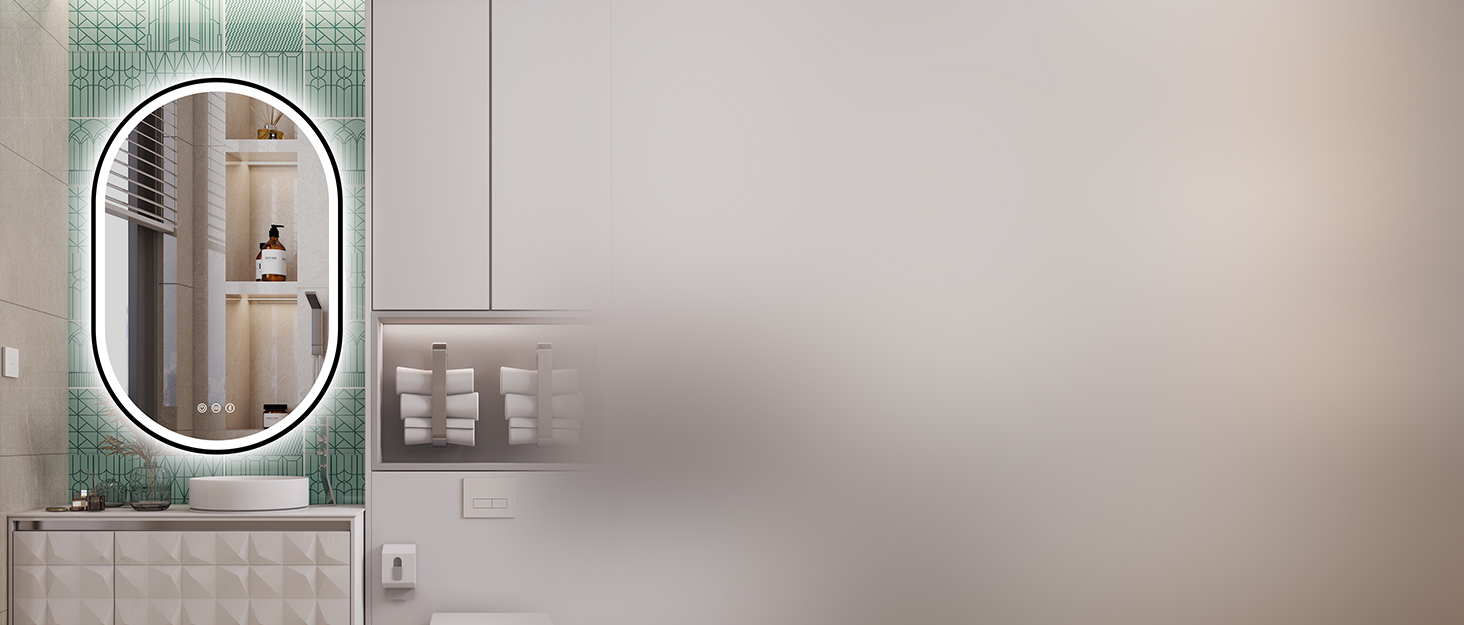 Дзеркало для ванної кімнати LED Starlead Munich 90x60 см з підсвічуванням, Bluetooth, регулюванням яскравості, 3 кольори світла, антизапарник, функція пам'яті, HD скло, IP44, горизонтальне/вертикальне встановлення, без рамки