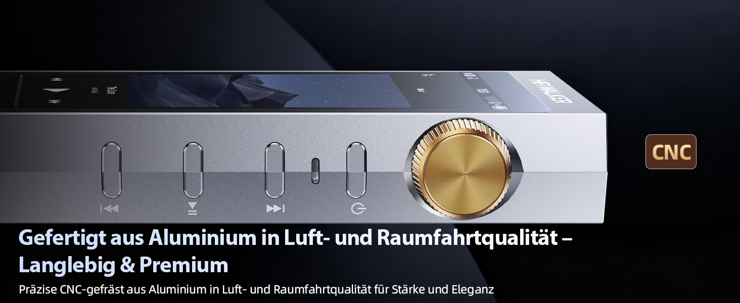 MP3 плеєр H20 Ultra HiFi 128GB Bluetooth 5.1 aptX/LDAC, ES9038Q2M DAC, Touchscreen 4