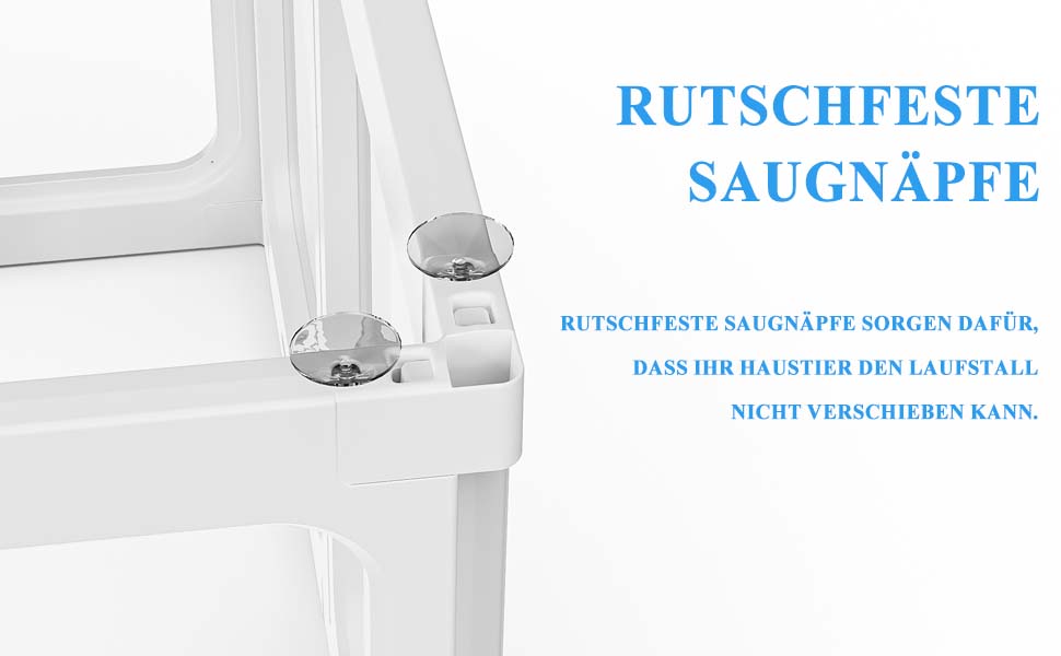 Кіяниця для цуценят SISKEYCOOC 60см з акрилового пластику, прозора, з дверцятами, для собак середніх та маленьких порід, легка у догляді, для дому (10 шт.), білий колір, 60см висота