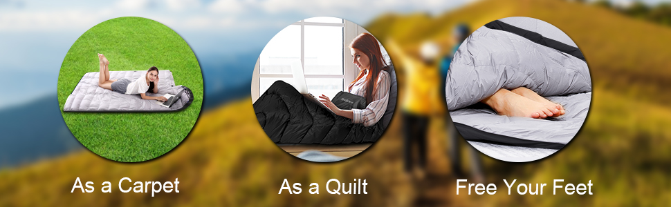 Спальний мішок для кемпінгу Outdoor, літо/зима, 3-4 сезони, дорослий/дитячий, ультралегкий, водонепроникний, чорний