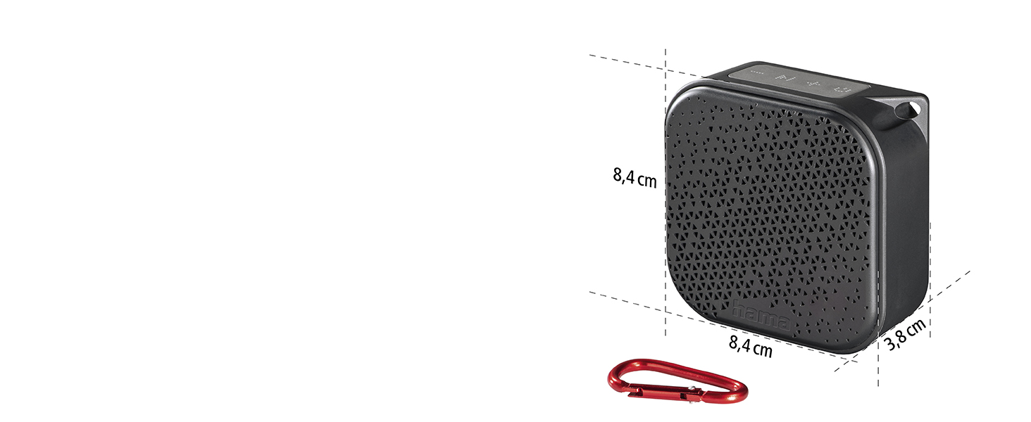 Hama Набір Bluetooth колонок 2-в-1 3.0, водонепроникні 30W (парні колонки, портативні, плавучі, IP67, до 10 годин, TWS, чорні)