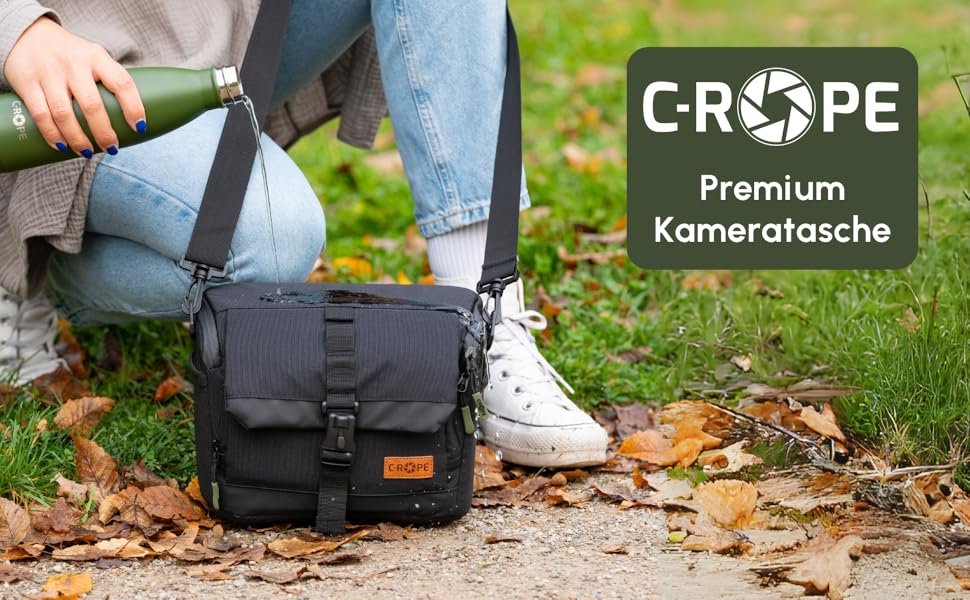 Водонепроникна сумка-чохол C-Rope для камери та фотообладнання, розмір M | Замість рюкзака