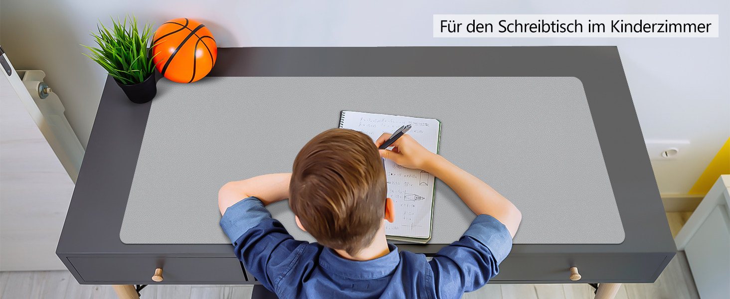 Підкладка на стіл Zindoo XL 100x40 см Бежева - захист від подряпин, килимок для миші, водостійка, довговічна