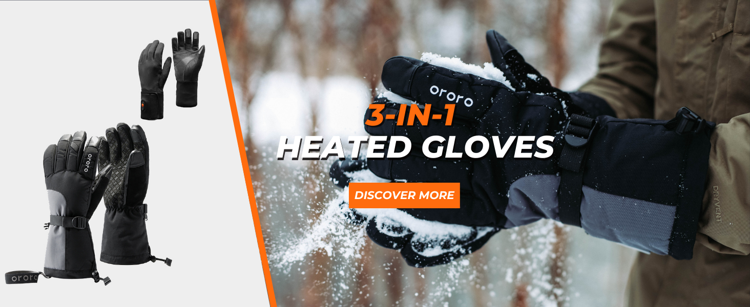 Обогрівальна жилетка OROORO для жінок, флісова, з Powerbank, чорна, XL