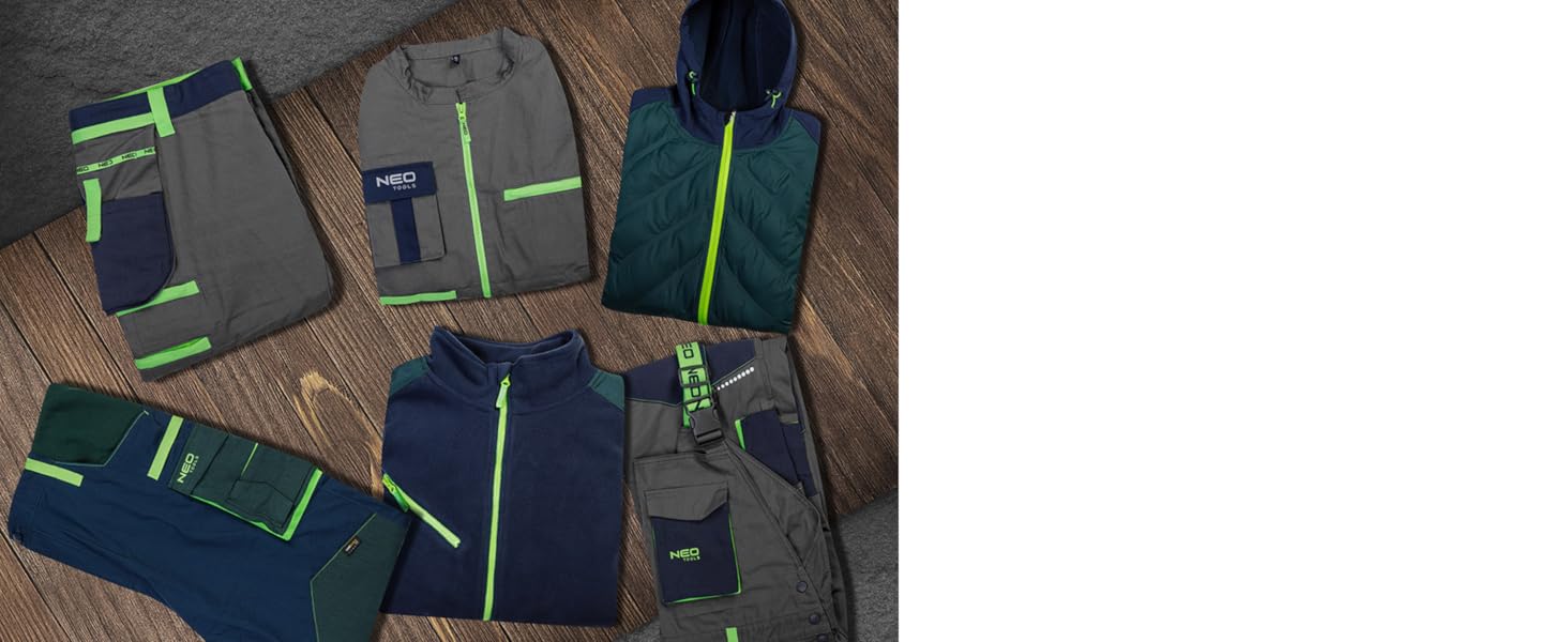 Робоча жилетка NEO TOOLS для чоловіків, розмір S-XXXL, синього кольору, EN ISO 13688:2012, водонепроникна, з поліестеру