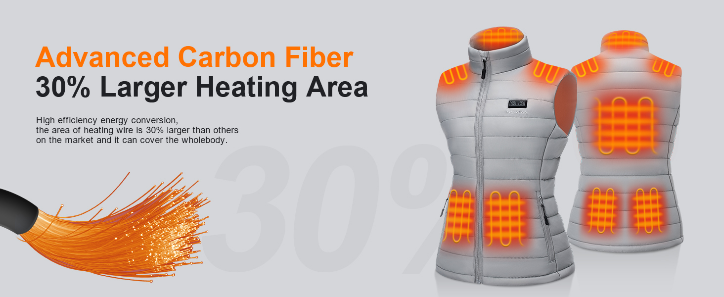 Електрична гріюча жилетка Daen з Powerbank 16000mAh 7.4V, сіра (S), для їзди на велосипеді та outdoor-роботи