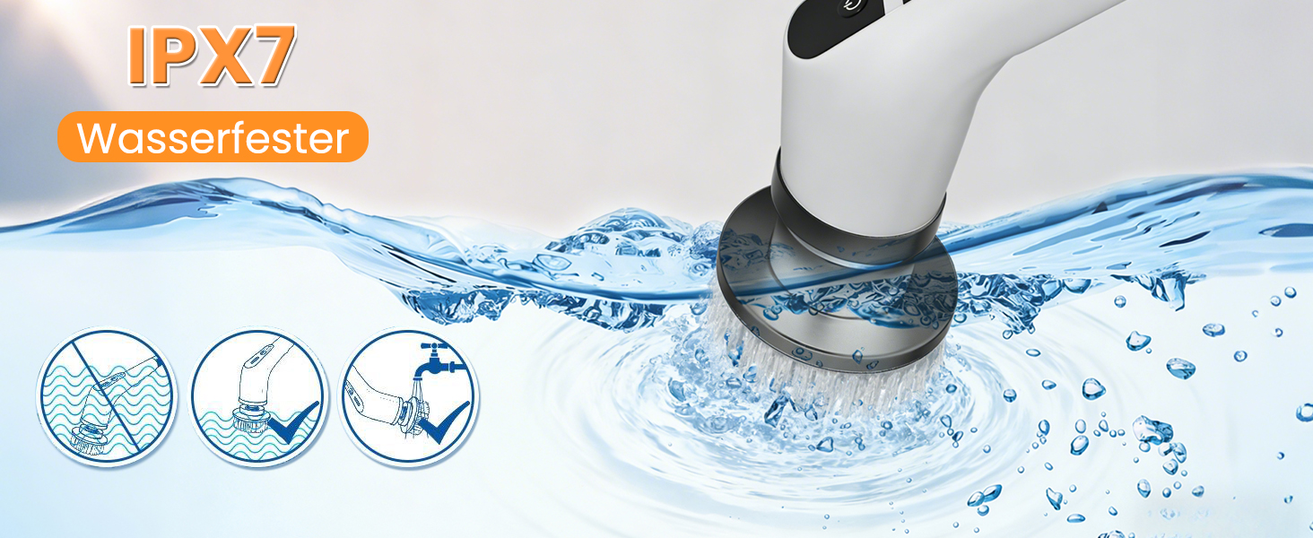 Електрична щітка для чищення швів та поверхонь, 10 насадок, регульована ручка, для ванної, кухні, авто, підлоги