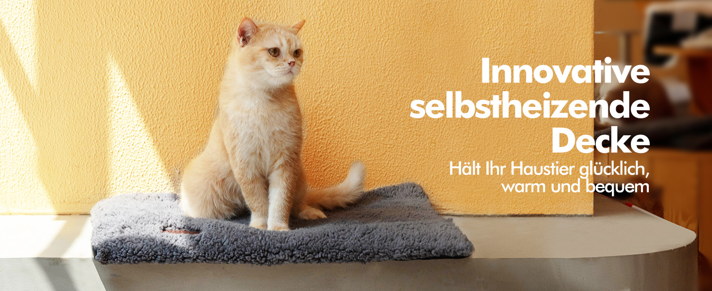 Самогріюча лежанка для котів на підвіконня, м'яка та неслизька, 90 x 28 см, сірий колір