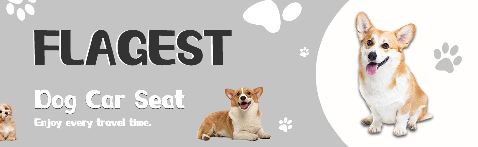 Автомобільний лежак для собак, сірий, 40x32x24 см, Oxford, дихаючий, знімний, складний