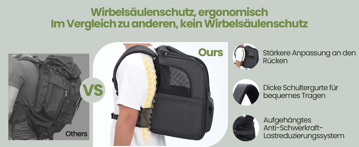 Рюкзак для кота та собаки Pecute, до 6 кг, дихаючий, складний, легкий, для подорожей