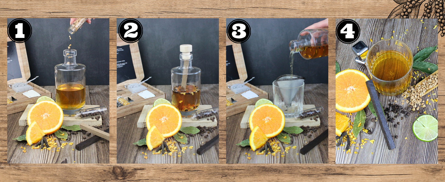 Набір спецій для віскі L&G® - подарунковий набір для чоловіків та жінок, оригінальна ідея для подарунка на Різдво, День народження, День святого Валентина, незабутні враження вдома