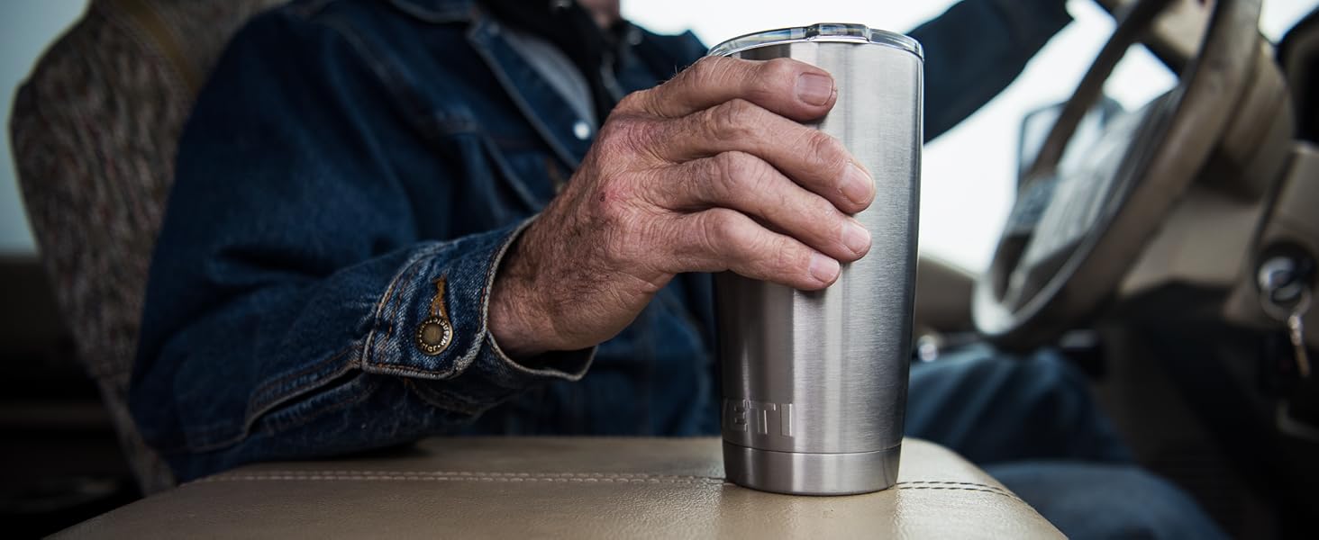 Термокружка YETI Rambler 20oz з нержавіючої сталі, ізольована вакуумною технологією, кришкою Stronghold, колір Ultra Marine Violet