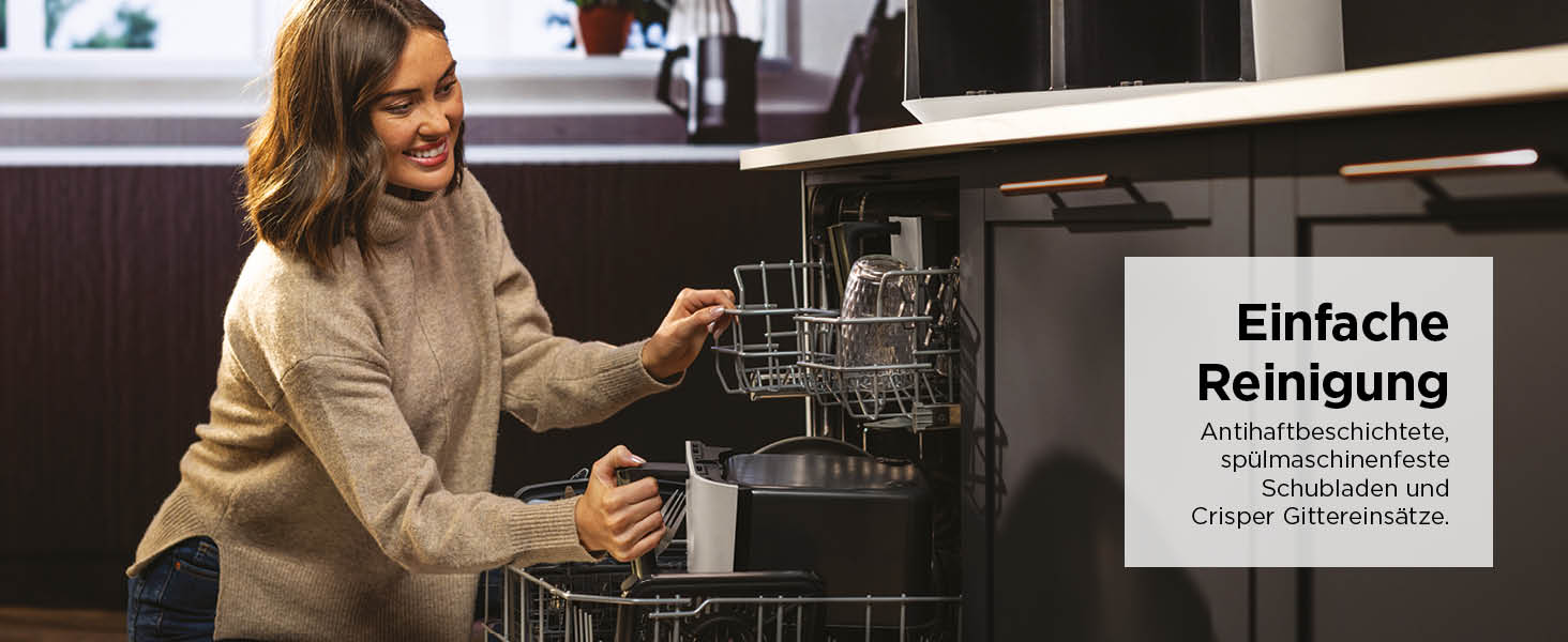 Фритюрниця Ninja Dual Zone Digital Air Fryer 9.5L з двома відсіками, 6-в-1, Stone/Gold DZ400EUSTGD