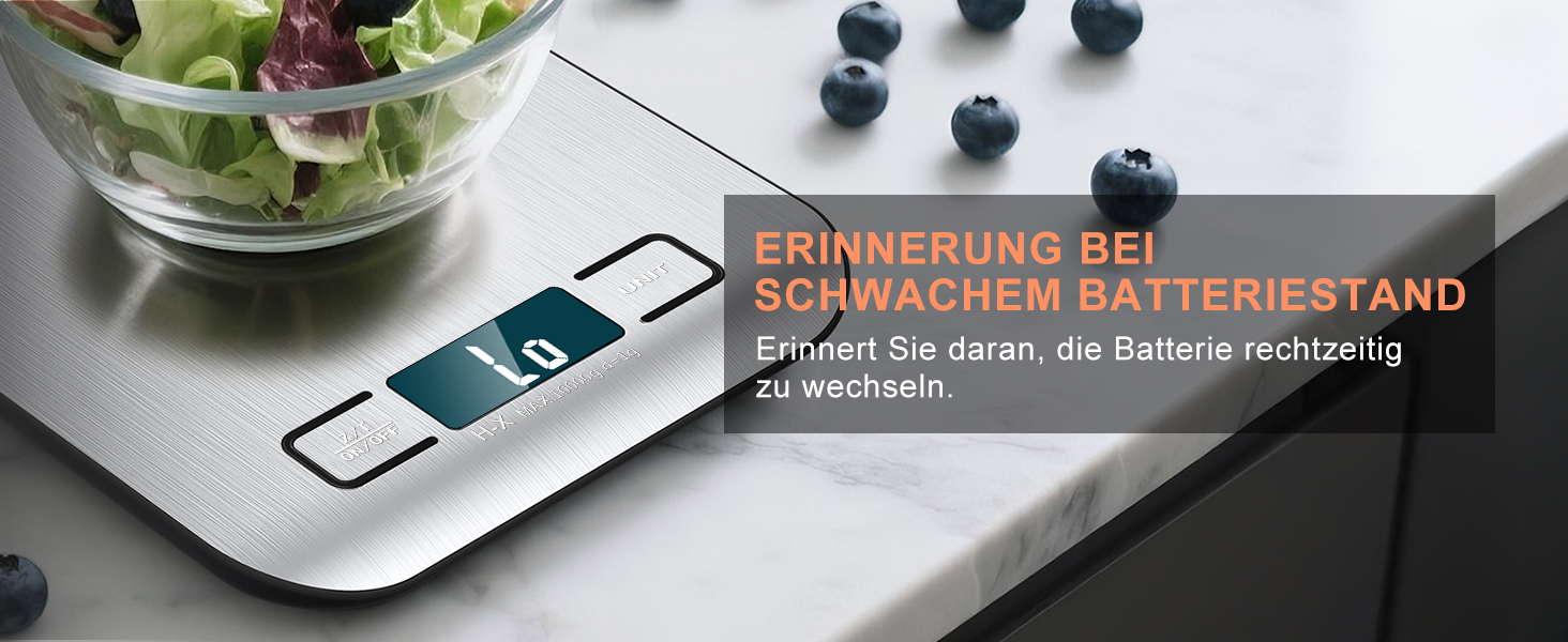 Цифрова кухонна вага 10 кг з LCD дисплеєм та функцією тарування, для випічки, приготування їжі та зважування ювелірних виробів, 1г, срібна, K1H