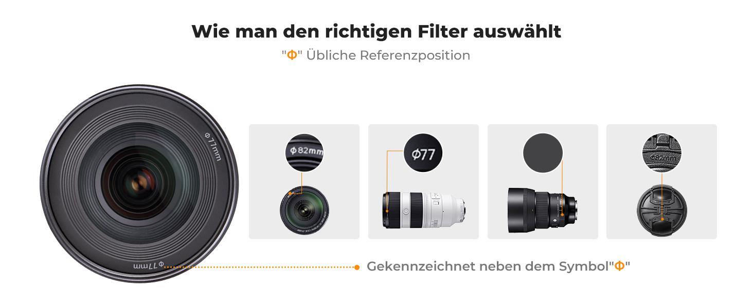 Фільтр K&F CONCEPT Blue Streak Anamorpher 58mm - Ефект синіх смуг, Nano-Klear