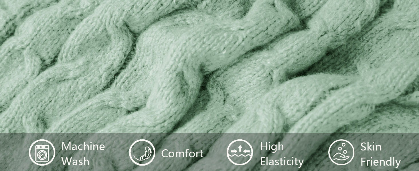 Saodimallsu В'язаний кардиган для жінок, великий в'язання, відкритий спереду, з кишенями, світло-зелений, XL