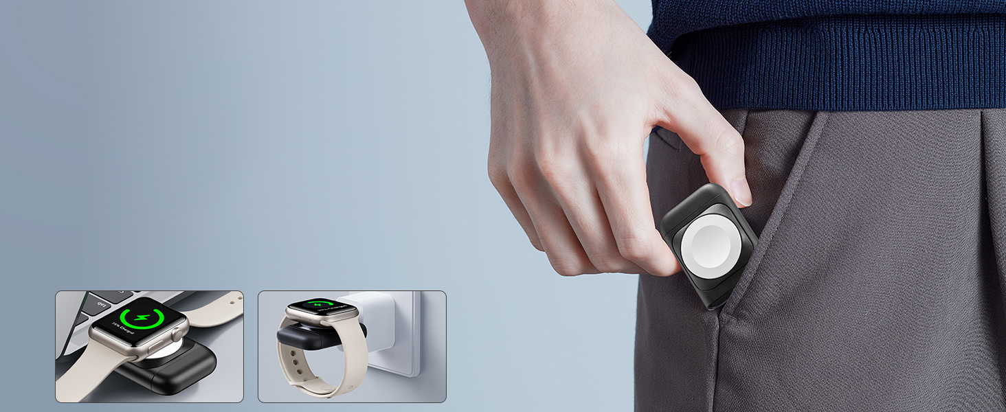 Зарядний станція 3-в-1 ESR MagSafe для Apple Watch та iPhone, білий/чорний, сумісна з iPhone 17/16/15/14/13/12, Apple Watch 9/8/7/6/5/4/3/2/SE та AirPods 4/3/2/Pro