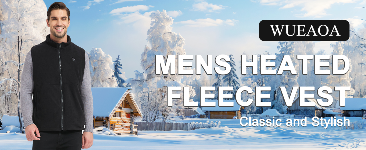 Обогревна жилетка для чоловіків, флісова жилетка з акумулятором 10000mAh, 6 нагрівальних панелей, для активного відпочинку, роботи на відкритому повітрі, зимова XL чорна