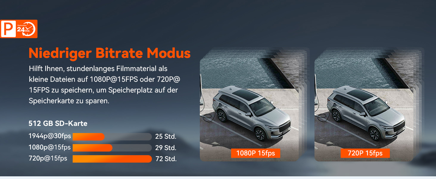 Автомобільний відеореєстратор VANTRUE N5 з сенсором STARVIS 2, 4-канальний (2.7K + 3x1080P), передня, задня та внутрішні камери