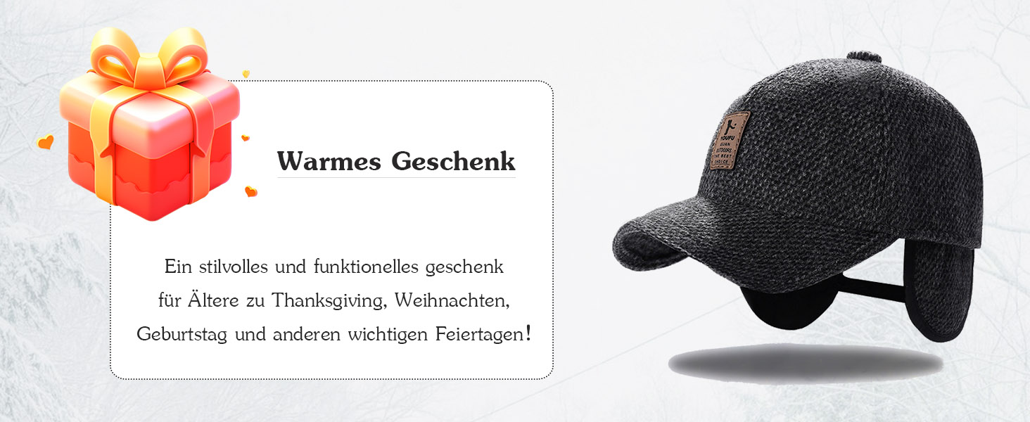 Кепка CLAPE з вушками Full Cap для чоловіків, Outdoor, спортивна кепка, стиль Old School, Dad Hat, в'язана кепка, зима/осінь/весна, універсальний розмір