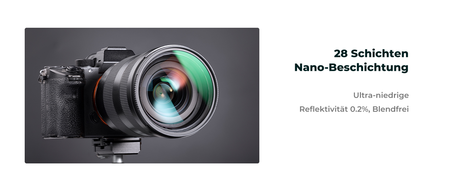 Фільтр для розмиття Nebel-Effekt K&F Concept Nano-X Serie 49mm - для пейзажної та портретної фотографії