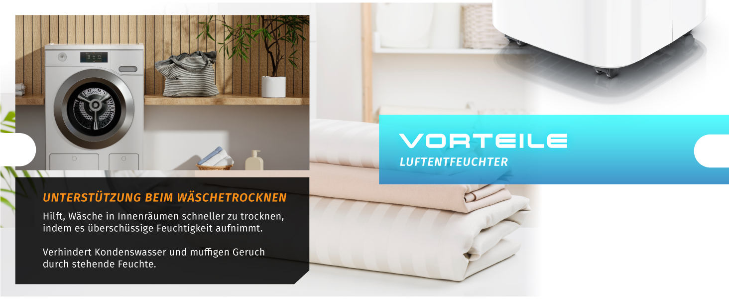 Електричний осушувач повітря Brandson 16L з компресором – 16 літрів/24 години – тихий – дисплей – для спальні, ванної, підвалу