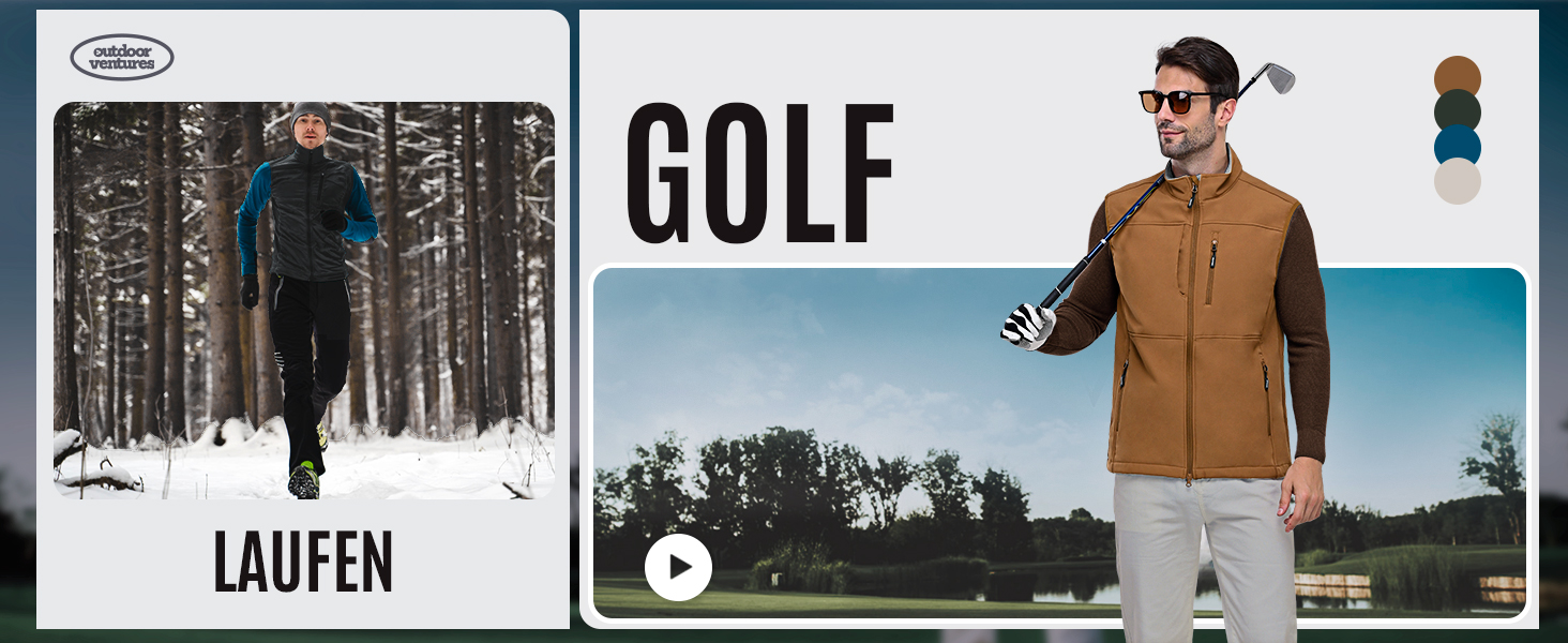 Чоловіча софтшеллова жилетка Outdoor Ventures, чорна, водонепроникна, вітронепроникна, спортивна, з декількома кишенями