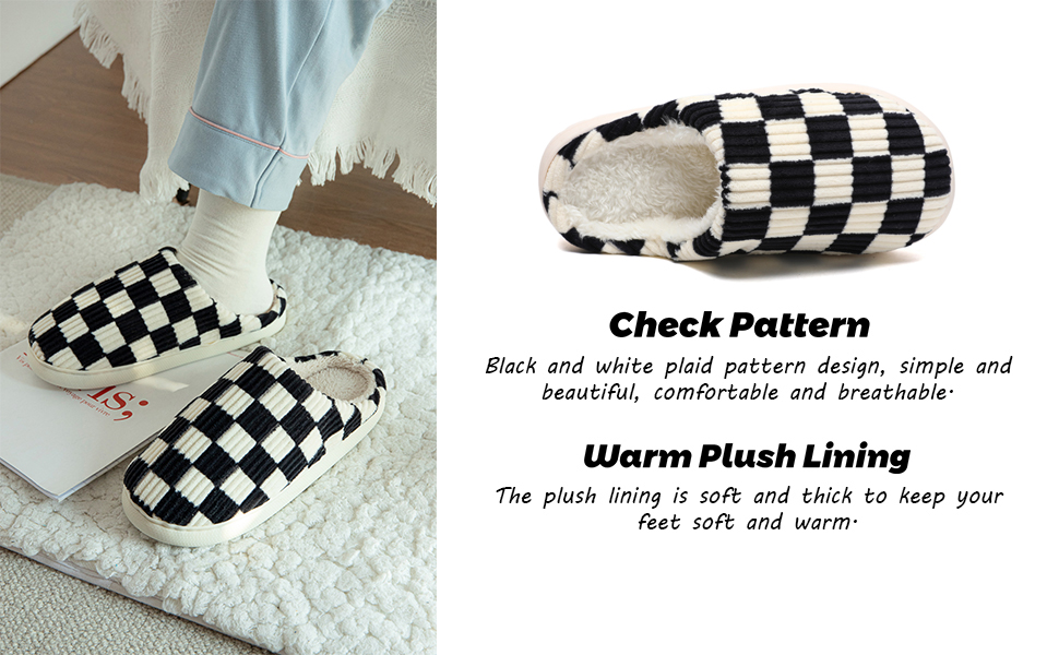 Тапочки додому жіночі та чоловічі, плюшеві, з піною Memory, в клітинку, з антиковзкою підошвою, теплі, з підкладкою з хутра, 40/41 EU, зелені