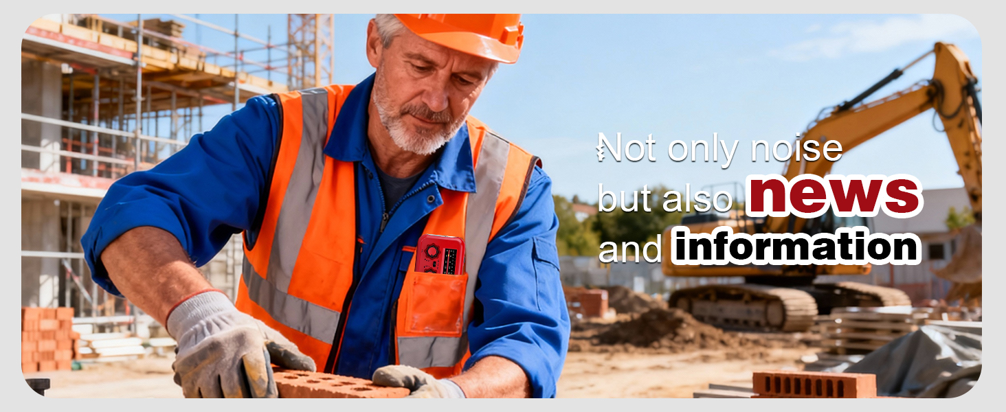 Радіоприймач Kurbelradio з навушниками, AM/FM/SW, сонячне аварійне радіо, 2000mAh Power Bank, радіо на батарейках, будівельне радіо з всесвітнім приймачем, ліхтарик SOS для аварійного обладнання 297-Red