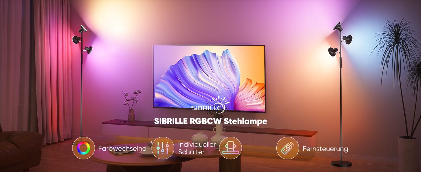 Стельовий світильник SIBRILLE з LED-підсвічуванням, 36W, 2500LM, диммування, пульт ДУ, сенсорне управління, 2700K-6500K, 3-режимний світловий ефект, для вітальні, спальні, офісу, готелю, колір: чорний